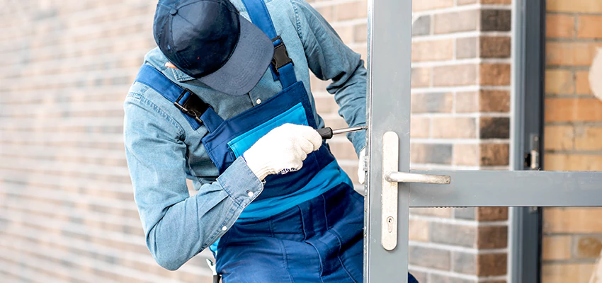 Pivot Storefront Door Locks Installation in Mountain House, California